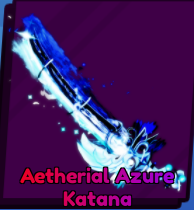 Aetherial Azure Katana