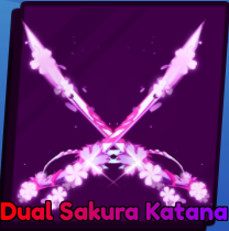 Dual Sakura Katana