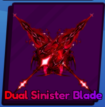 Dual Sinister Blade