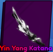 Yin yang Katana