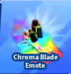 Chroma Blade Emote