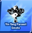 Yin Yang Parasol Emote