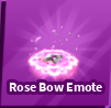 Rose Bow Emote