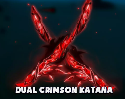 Dual Crimson Katana